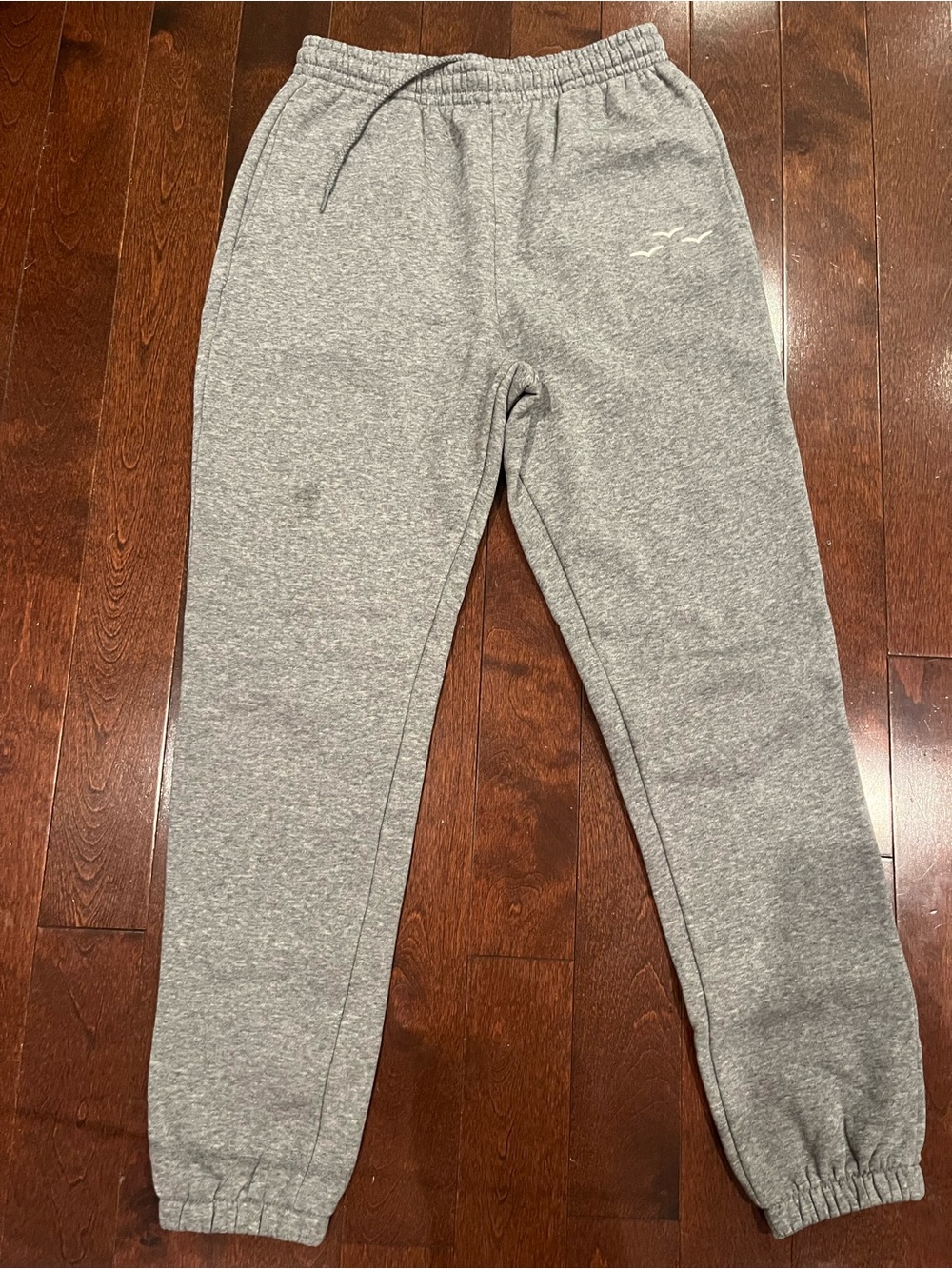 Gray Fleece Jogger Sweatpants